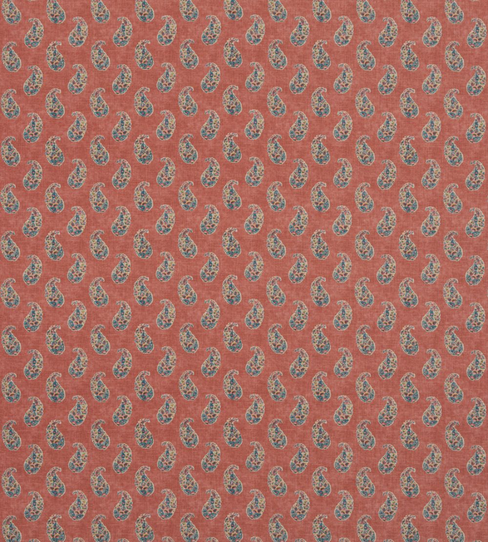 Patola Paisley Fabric by GP & J Baker Red