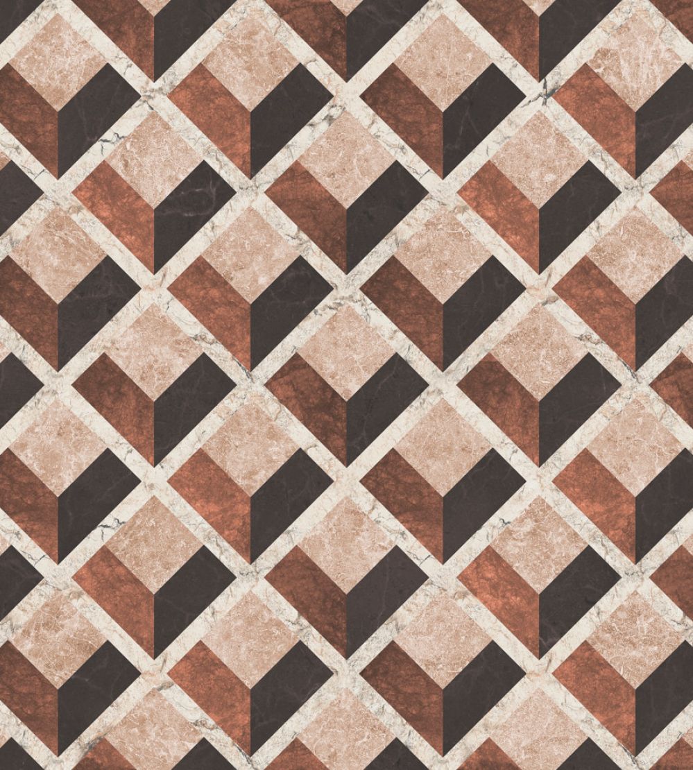 Pavimentum Wallpaper by Coordonne Clay