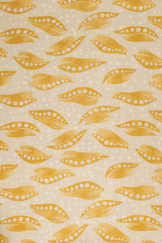 Pearl River Fabric by Jean Monro in Haystack Yellow