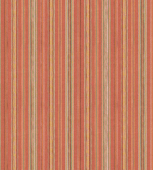 Penny Stripe Fabric by GP & J Baker Soft Red