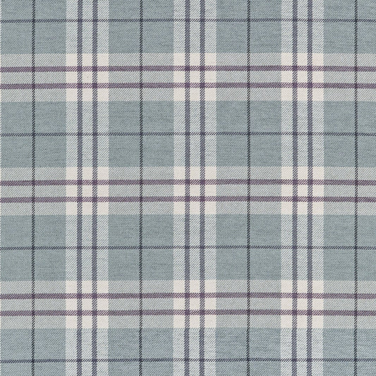 Percival Plaid Fabric by Thibaut in Mineral (W711327)