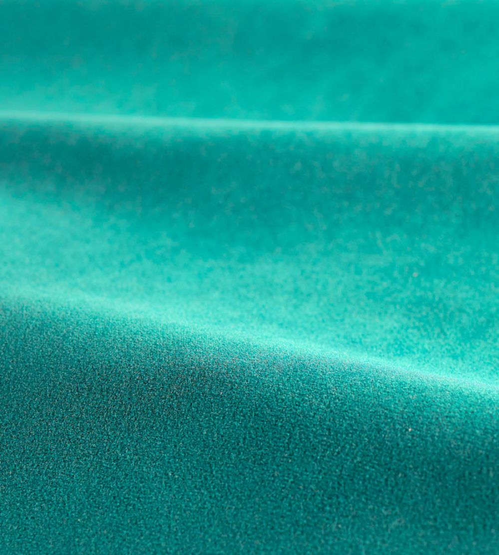Performance Velvet Fabric by Harlequin Lagoon