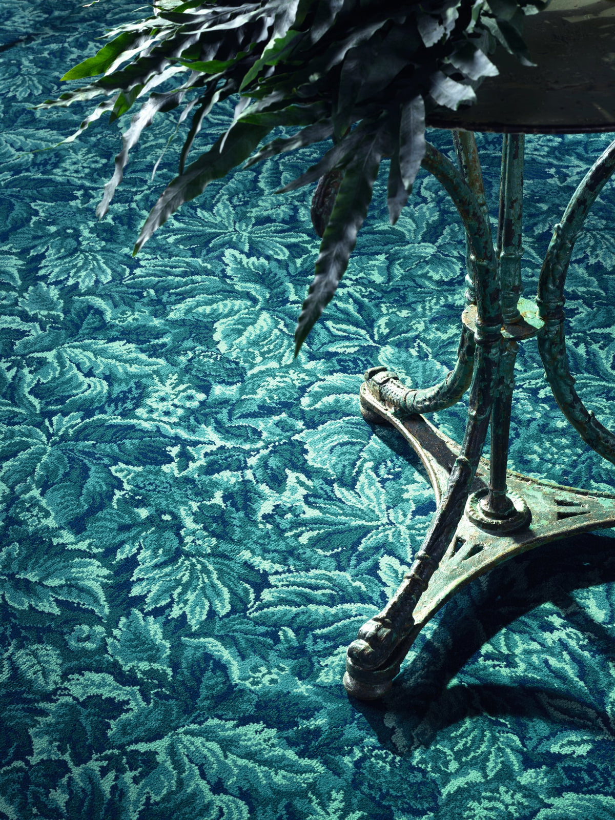 Petit Abelia Rug by Pierre Frey shown in a room setting (view 2)