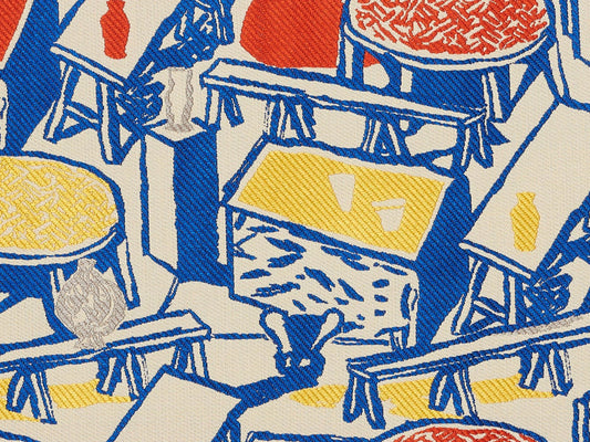 Petit Atelier Fabric by Le Manach in Petit Atelier N3019/N3015/N3010/N3003 (L5062_PETIT_ATELIER_N3019_N3015_N3010_N3003_FE)