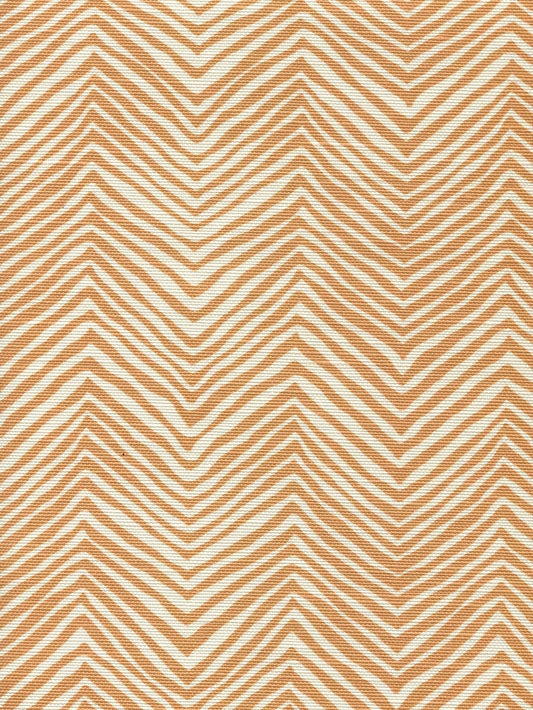 Petite Zig Zag Salmon on Tint fabric by Alan Campbell