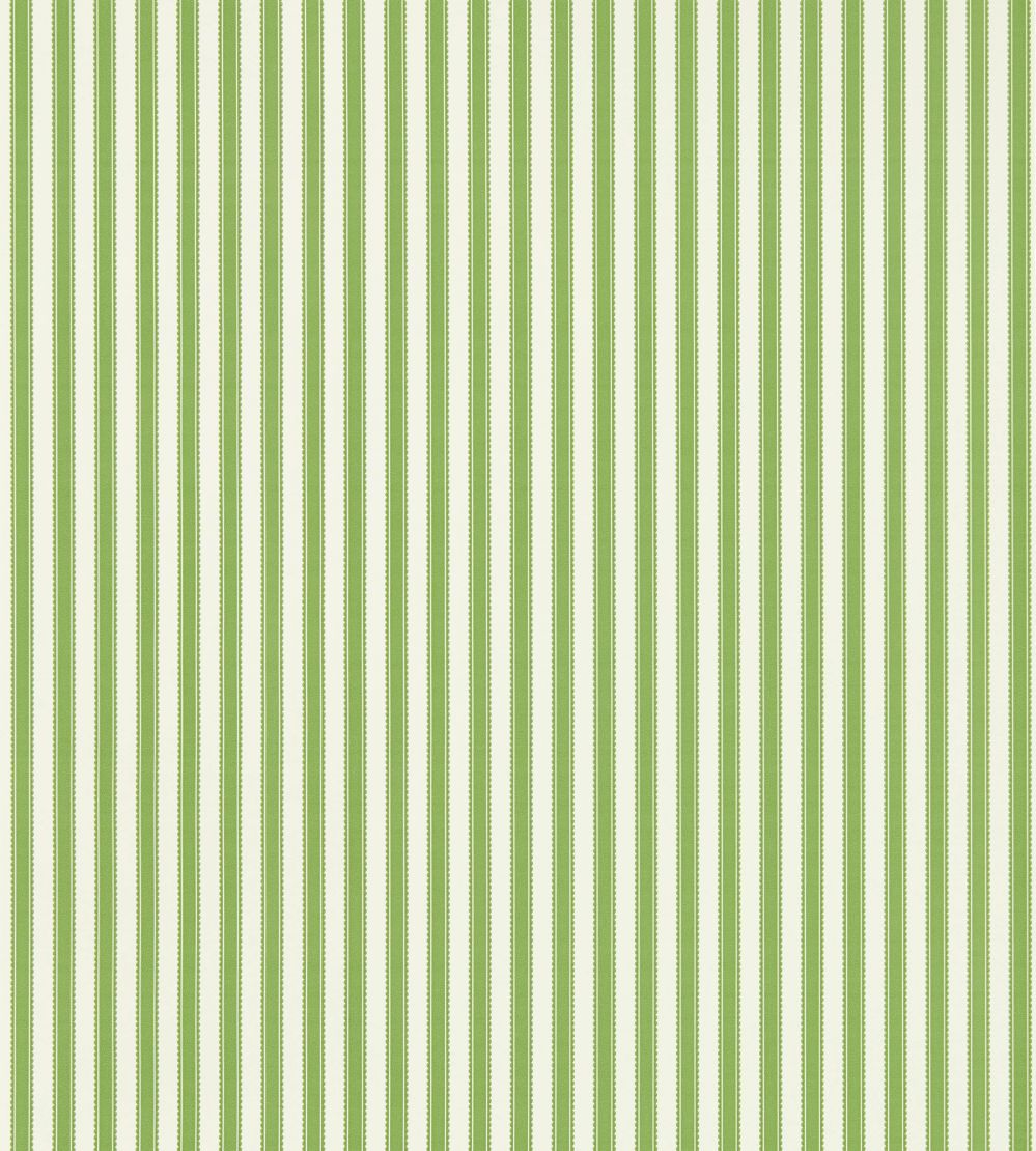 Pinetum Stripe Wallpaper by Sanderson Sap Green