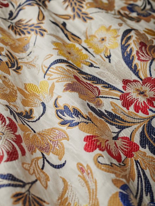 Portuguese Fabric by Watts 1874 in Munster Red