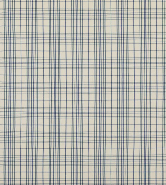 Purbeck Check Fabric by Baker Lifestyle Blue