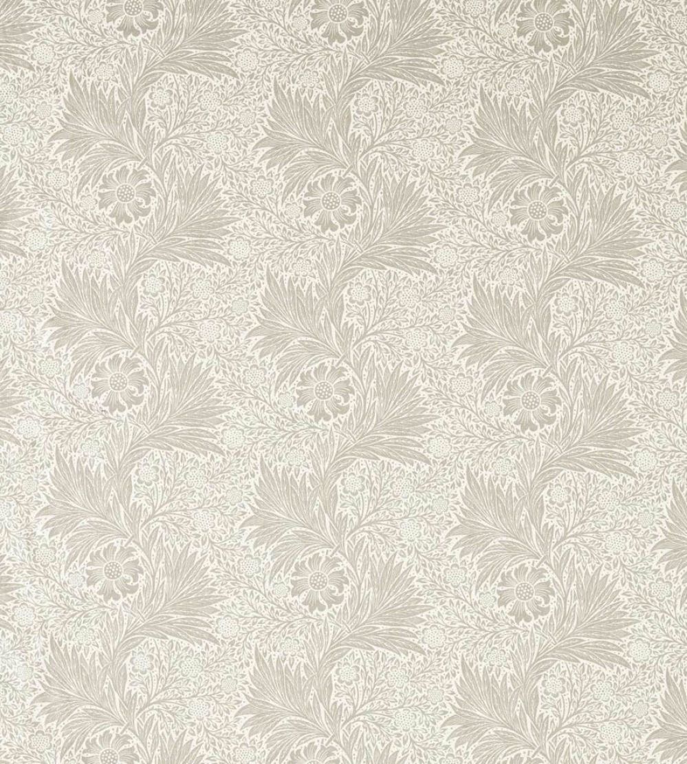 Pure Marigold Wide Width Fabric by Morris & Co Stone