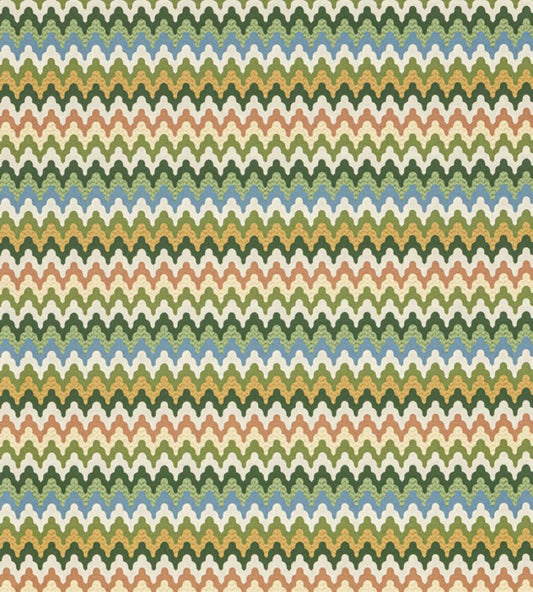 Rainbow Mountain Wallpaper by Scalamandre Forest Clay