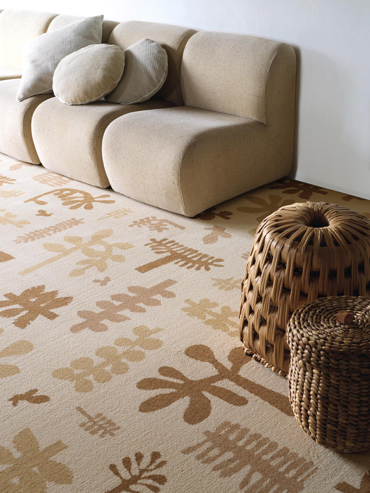 Rangiroa Axminster Rug by Pierre Frey shown in a room setting (view 2)