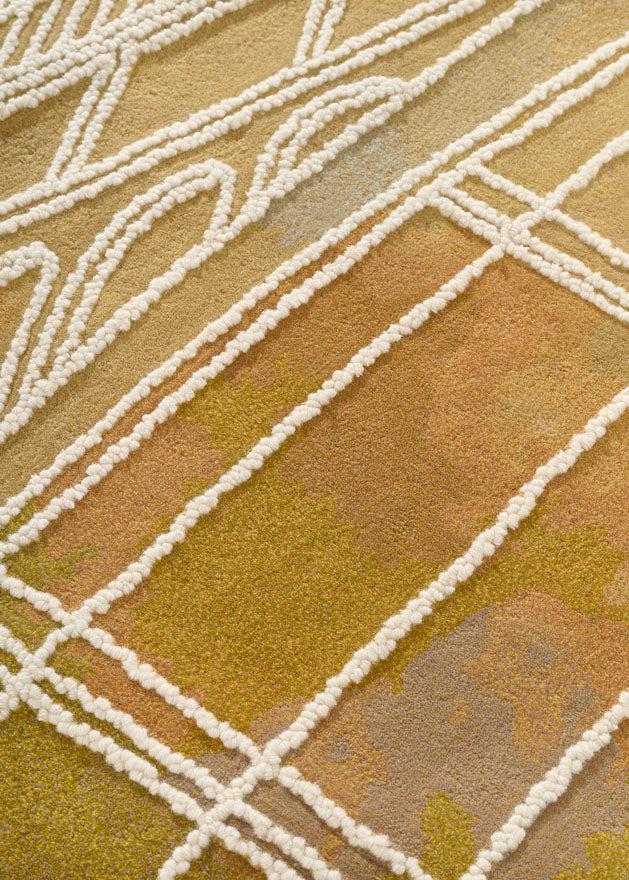 Retiro Multicolore Rug by Pierre Frey shown in a room setting (view 2)
