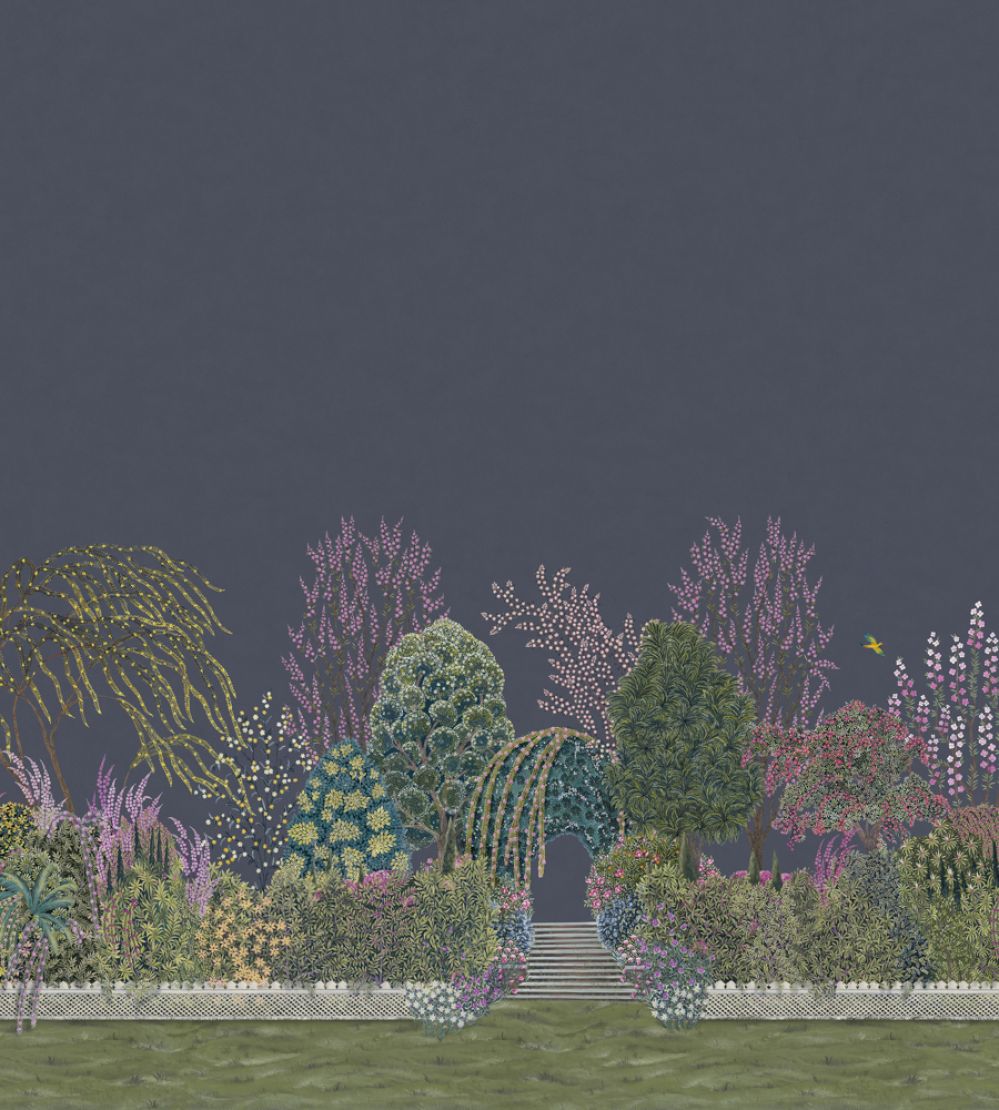 Reverie Mural by Cole & Son Tanzanite