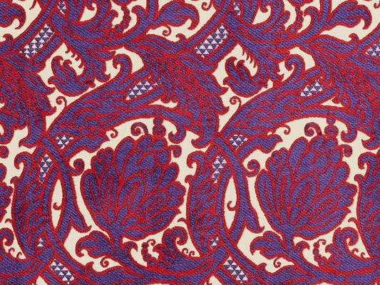 Richelieu Fabric by Le Manach in Richelieu C528/C519 (L4065_RICHELIEU_C528_C519_FE)