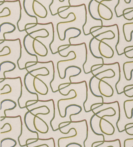 Ring Road Fabric by GP & J Baker Sage