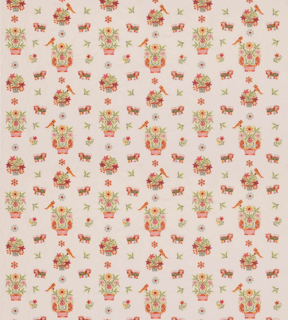 Roar Stitch Fabric by GP & J Baker Green