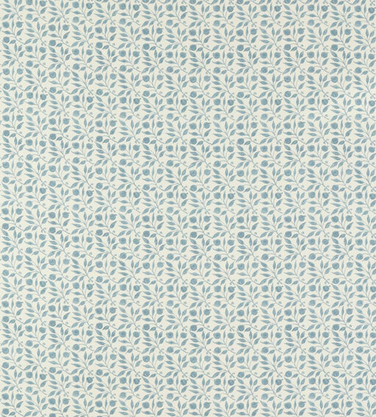 Rosehip Outdoor Fabric by Morris & Co Mineral Blue