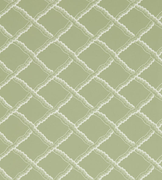 Rye Wallpaper by Sanderson Shed Green