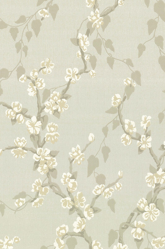 Sakura wallpaper by Little Greene in Fawn
