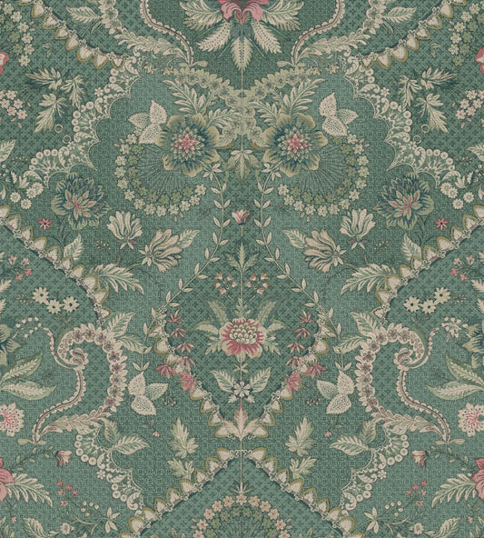 Saluti Wallpaper by Eijffinger Green