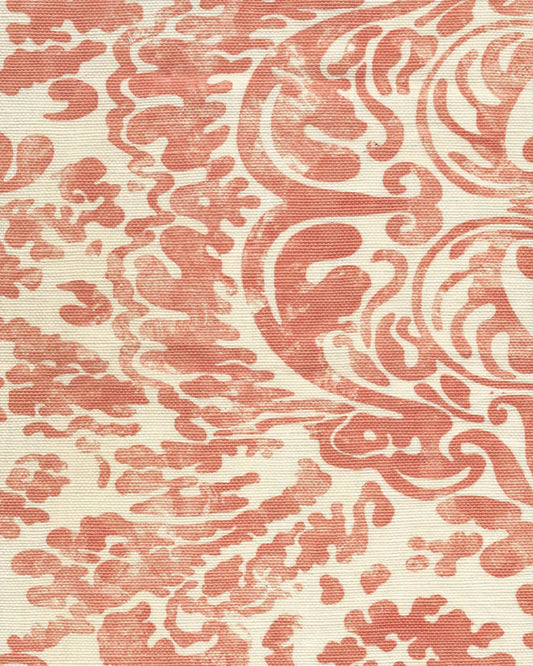 San Marco Terracotta on Tint fabric by China Seas