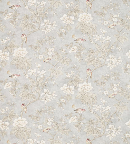 Chiswick Grove Fabric by Sanderson Silver
