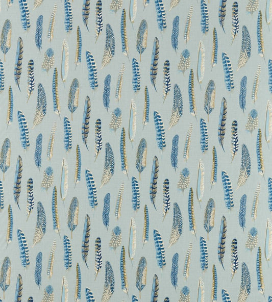 Lismore Fabric by Sanderson Indigo / Silver
