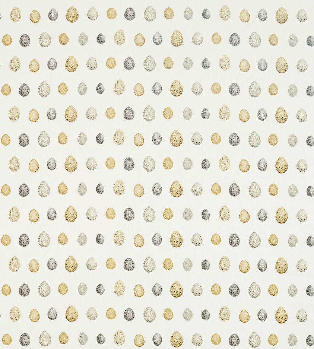 Nest Egg Fabric by Sanderson Corn/Graphite