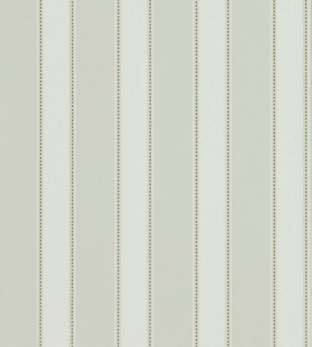 Sonning Stripe Wallpaper by Sanderson Silver Grey