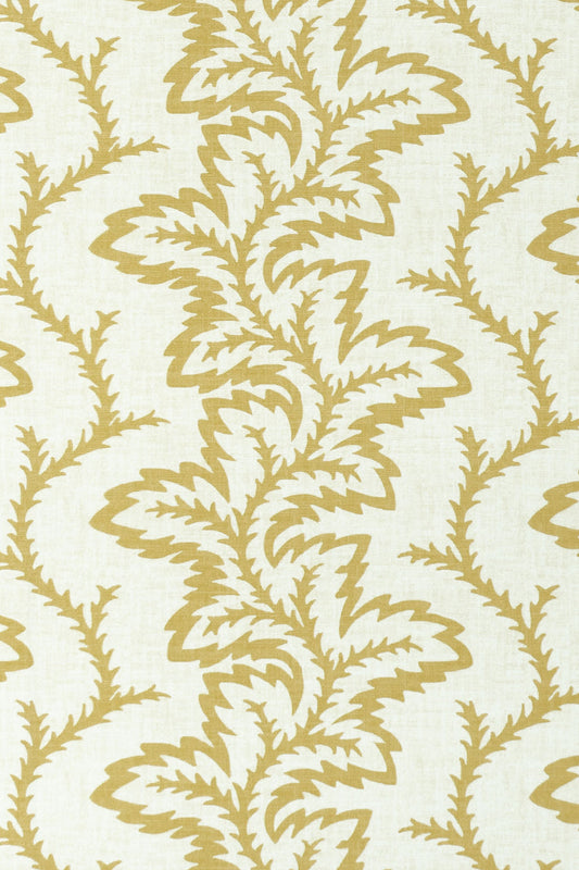 Seafern Wallpaper by Jean Monro in Haystack Yellow