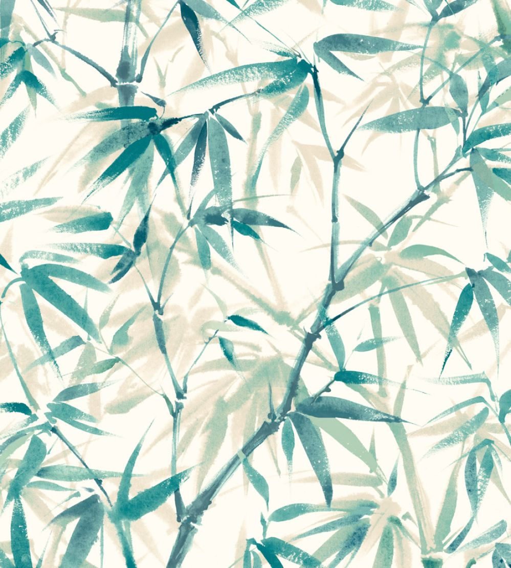Shadow Bamboo Wallpaper by Ohpopsi Peacock