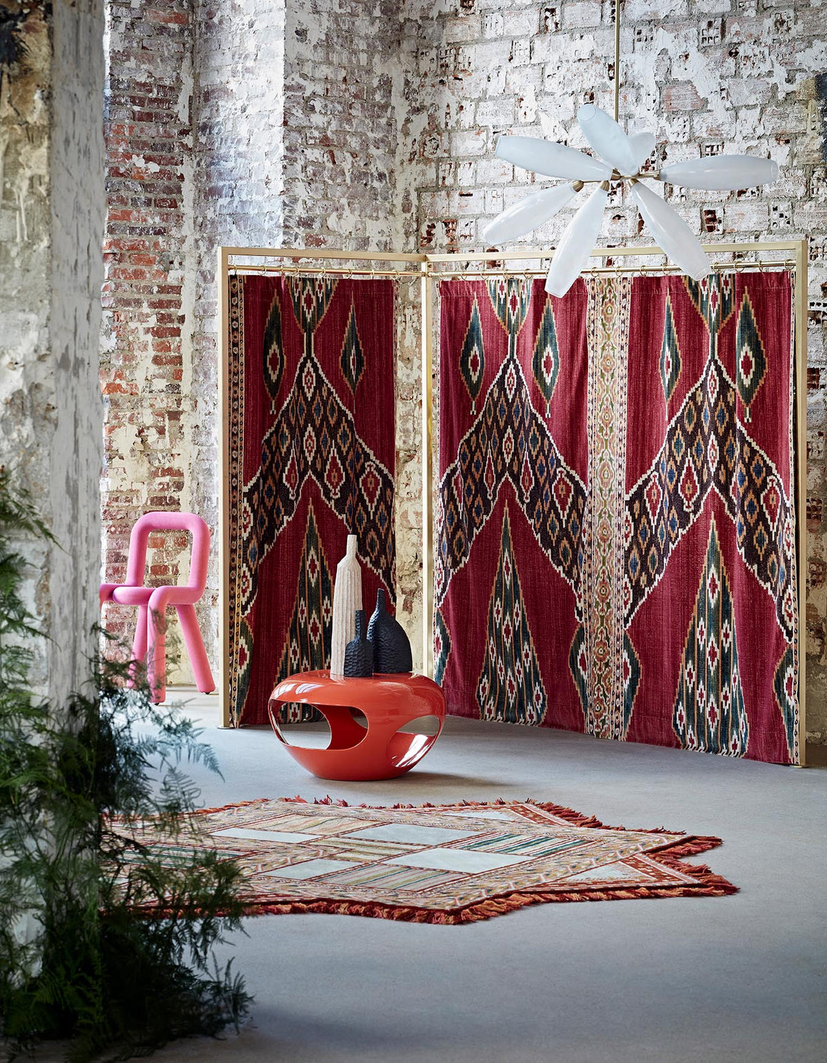 Sinop Fabric by Pierre Frey shown in a room setting (view 2)