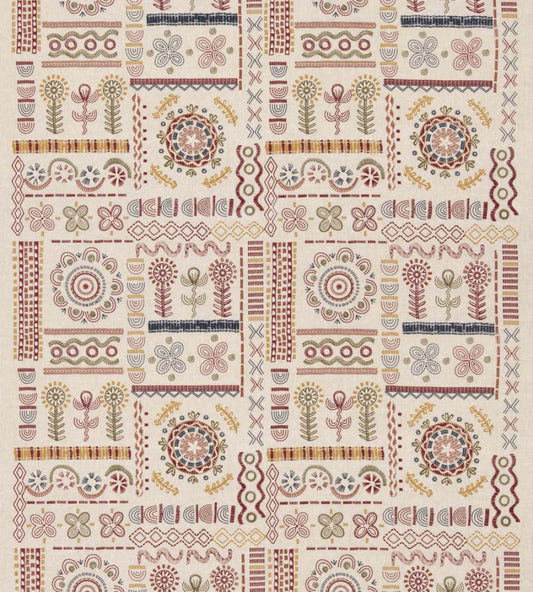 Spin Off Fabric by GP & J Baker Red/Green