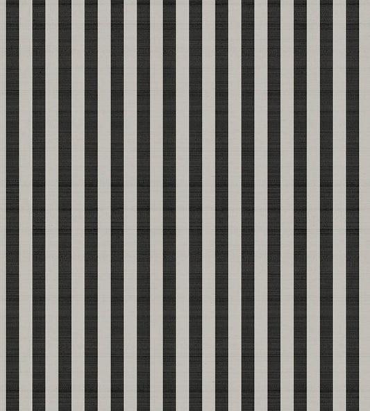 Stria Metallic Wallpaper by Jannelli&Volpi Black