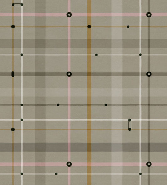 Subway Wallpaper by Tres Tintas Silver