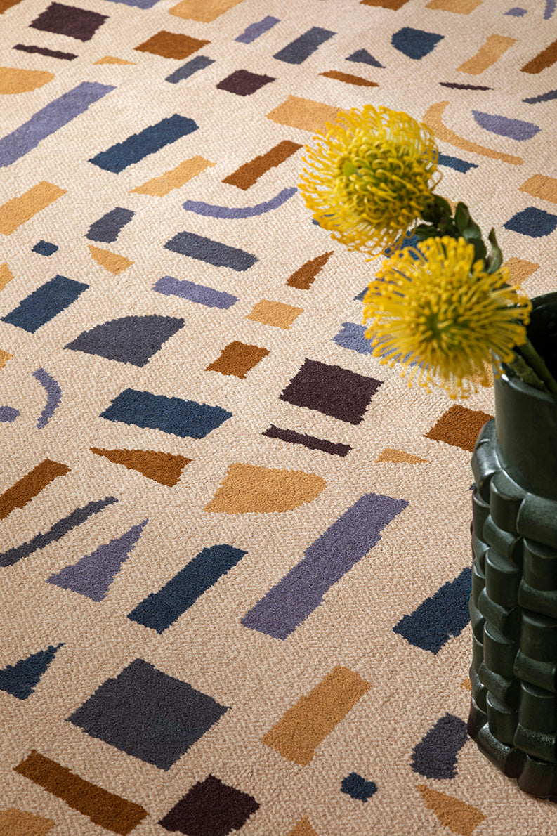Suki Rug by Pierre Frey shown in a room setting (view 2)