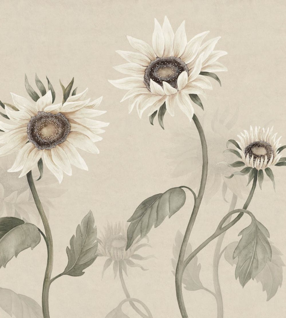 Sunflowers Mural by Sandberg White