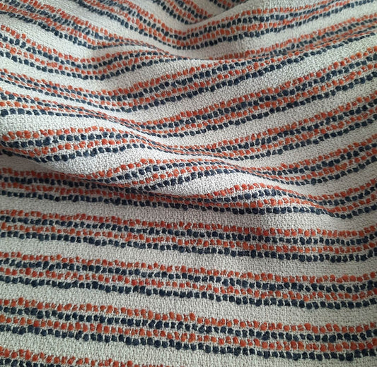 Sunset Fabric by Marvic Textiles in Indigo / Orange