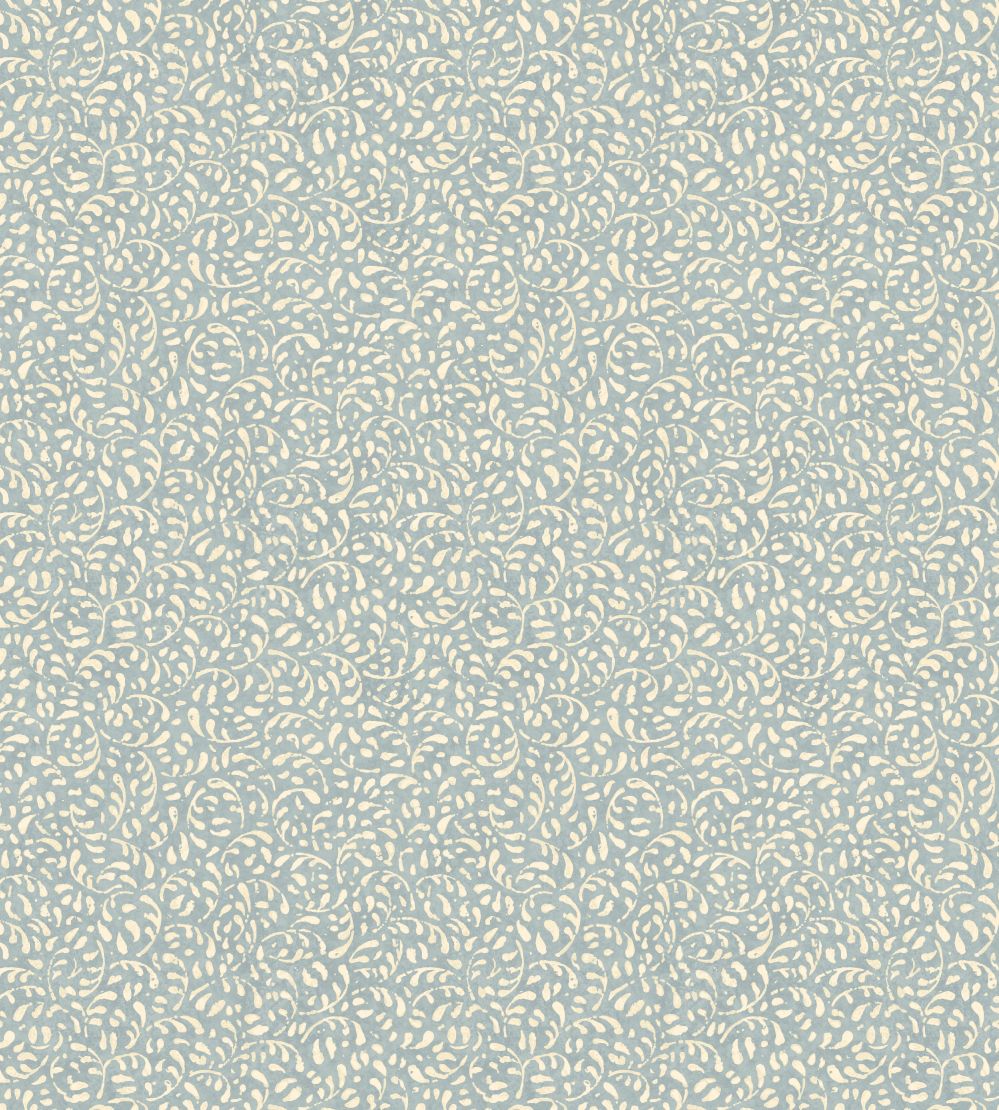 Tansy Wallpaper by GP & J Baker Blue