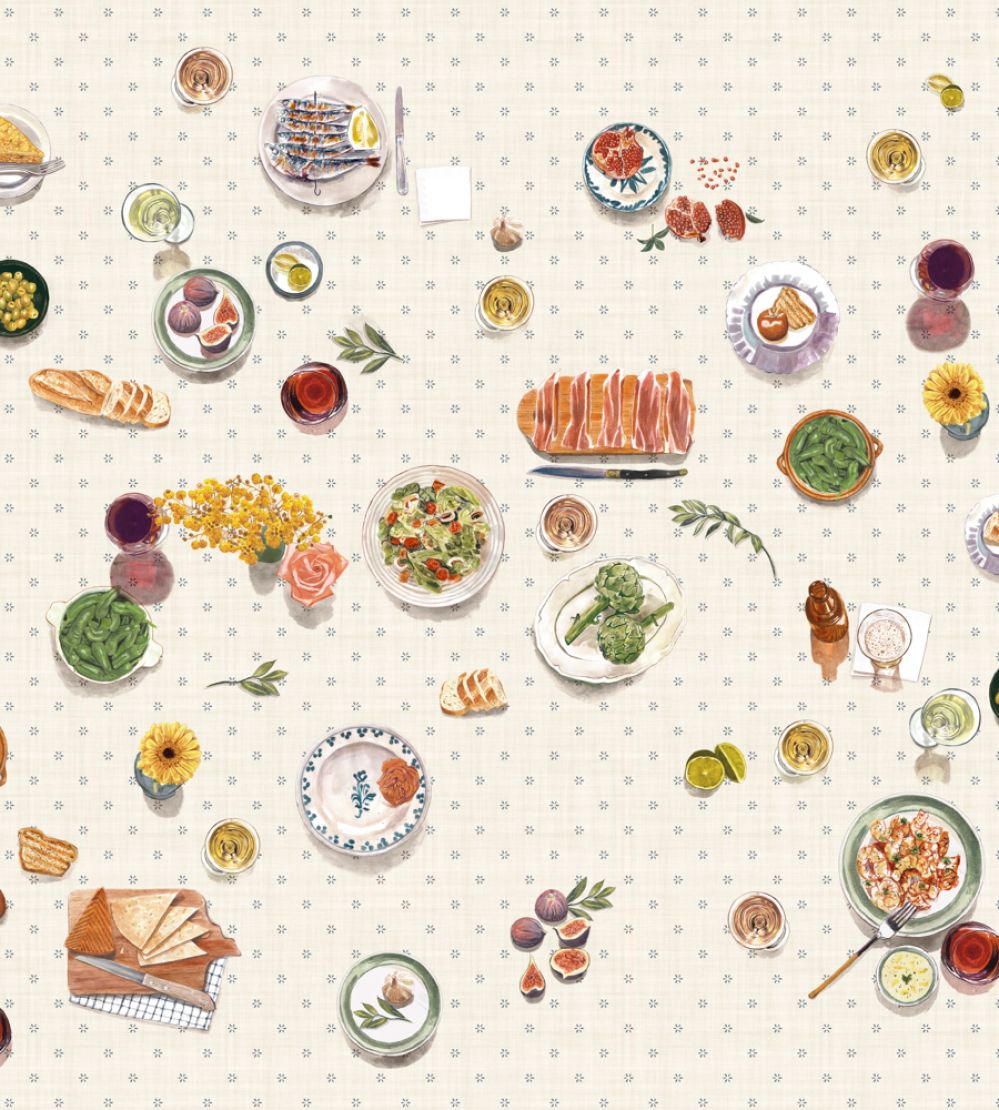 Tapeo Dots Mural by Tres Tintas Multi
