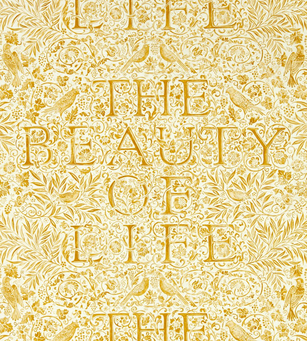 The Beauty of Life Wallpaper by Morris & Co Sunflower