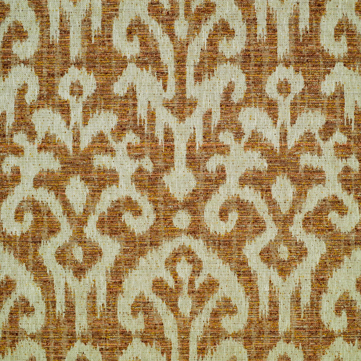 The ReBorn House TRH2652 Fabric, colorway TRH2652.D - ikat in blue, green, neutral