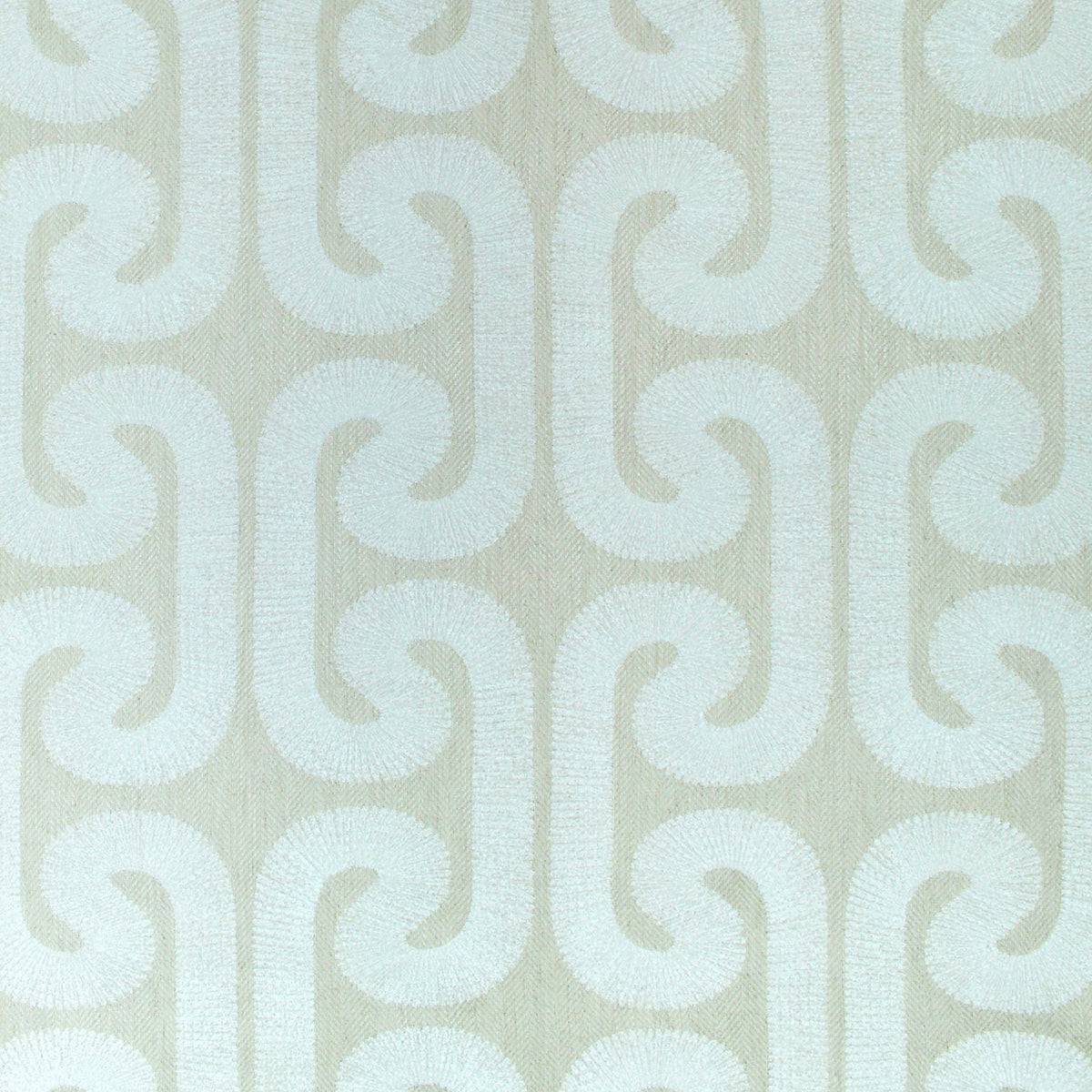 The ReBorn House TRH3271 Fabric, colorway TRH3271.C - geometric in green, blue, white