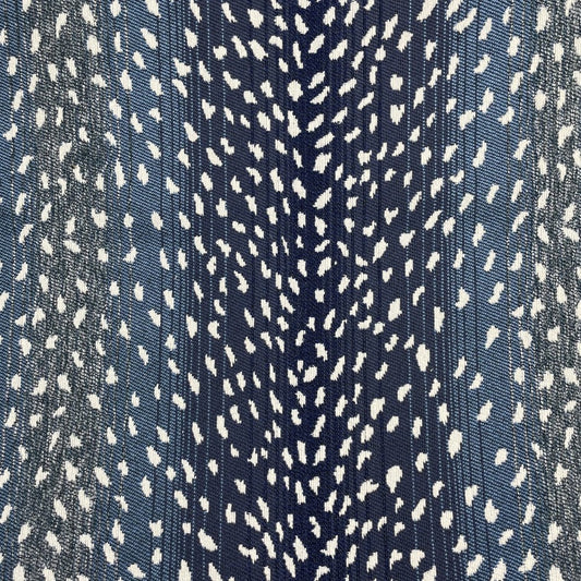 The ReBorn House TRH5683 Outdoor Performance Jacquard in Dark Navy, colorway TRH5683.B, spot in blue