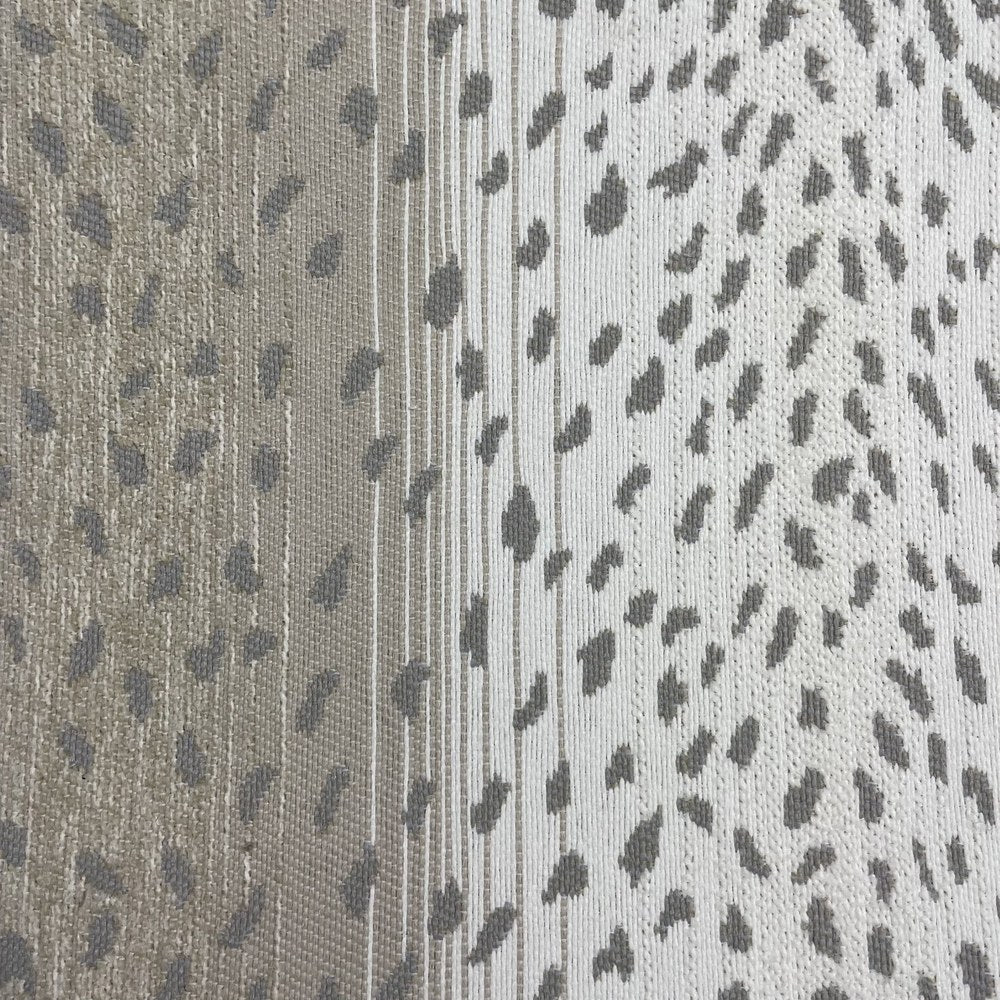 The ReBorn House TRH5683 Outdoor Performance Jacquard in Natural, colorway TRH5683.C, spot in neutral, grey and brown