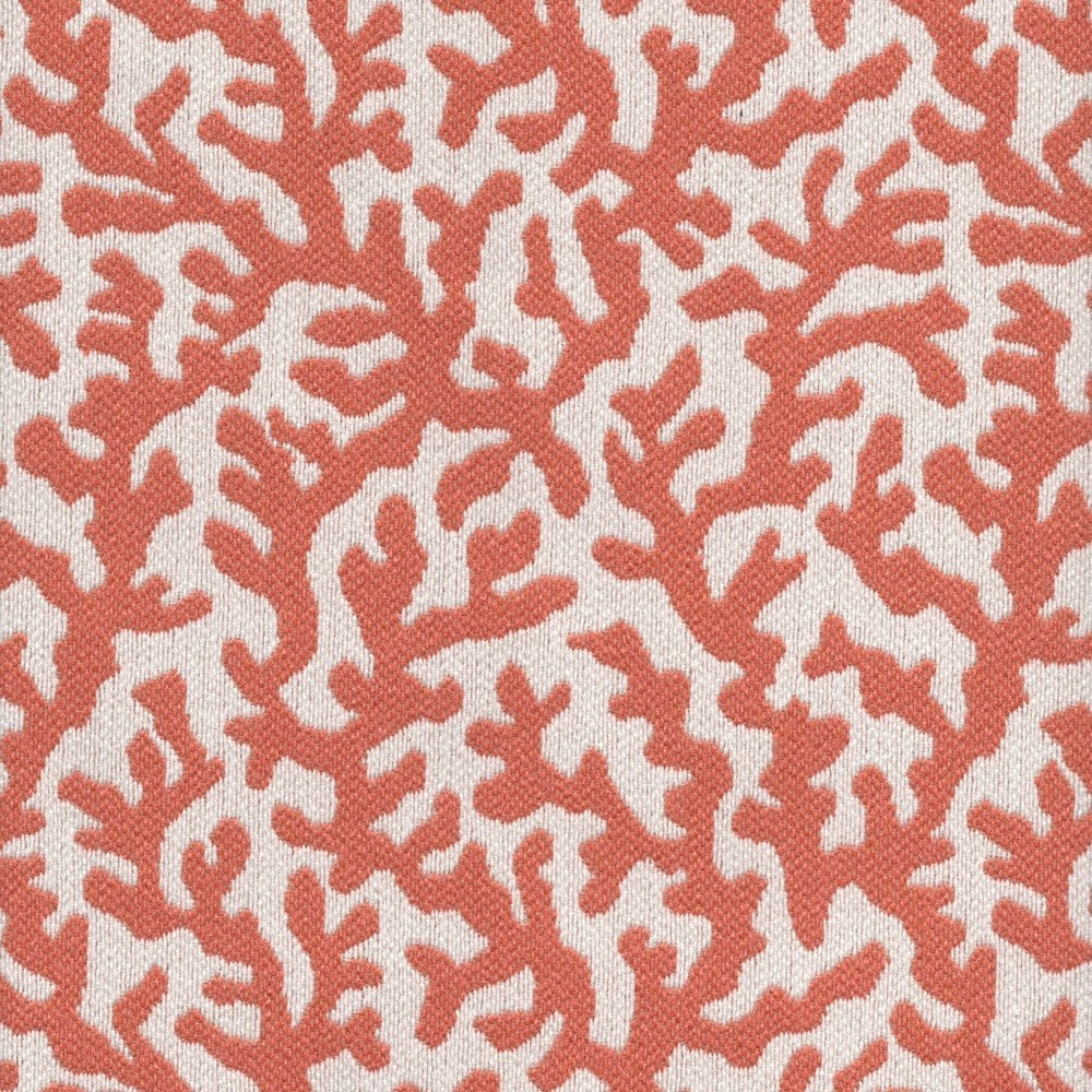 The ReBorn House TRH5693 Performance Jacquard in Mango, colorway TRH5693.A, coral in orange and neutral