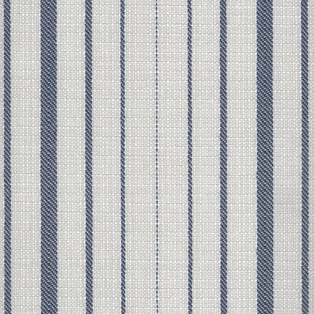 The ReBorn House TRH5745 Outdoor Performance Jacquard in Ocean, colorway TRH5745.B, pinstripe in blue and white