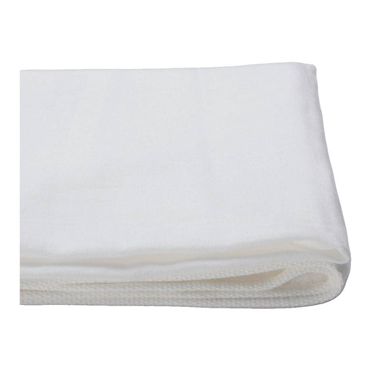 The ReBorn House TRH5798 Senshu Nijū Gāze Double Gauze Cotton in Sarashi Bleached White, colorway TRH5798.A, folded on white