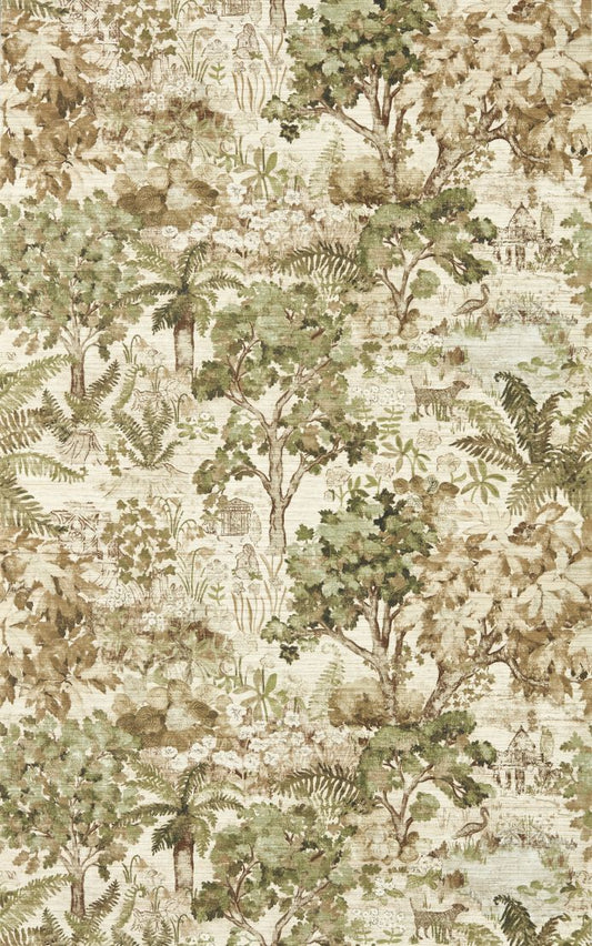 The Stumpery Wallpaper by Sanderson Lichen