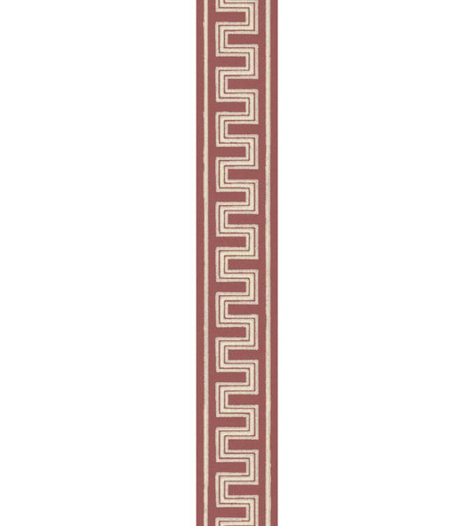 Thessaloniki Wallpaper by Langelid Von Bromssen Wine Red